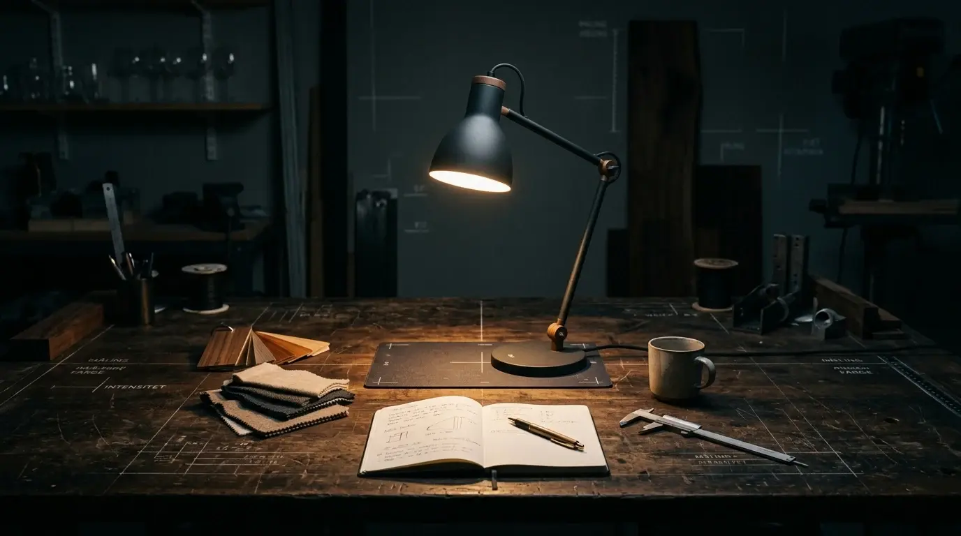 Skrivebordslampe 2026 – slik velger du | Bordlampe.no